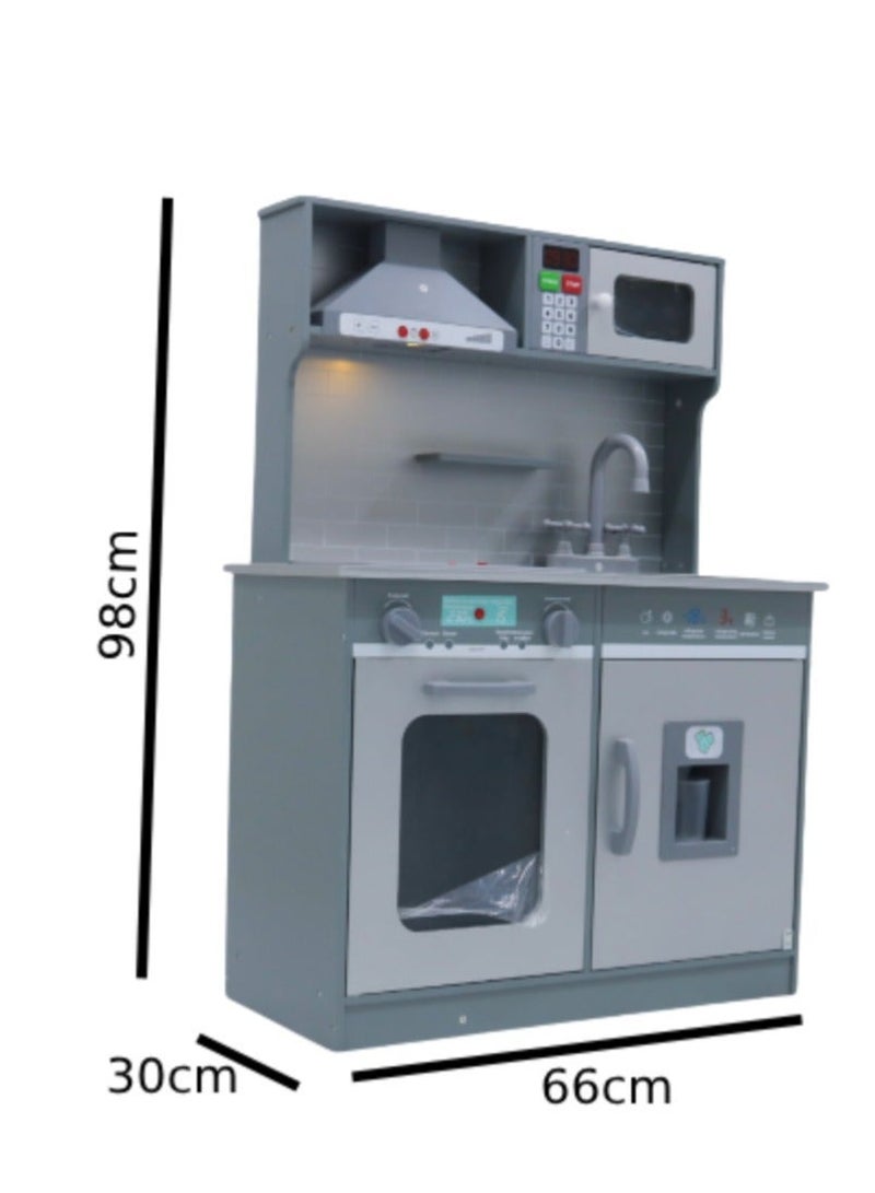 Wooden children's kitchen with sound and light - Image 2