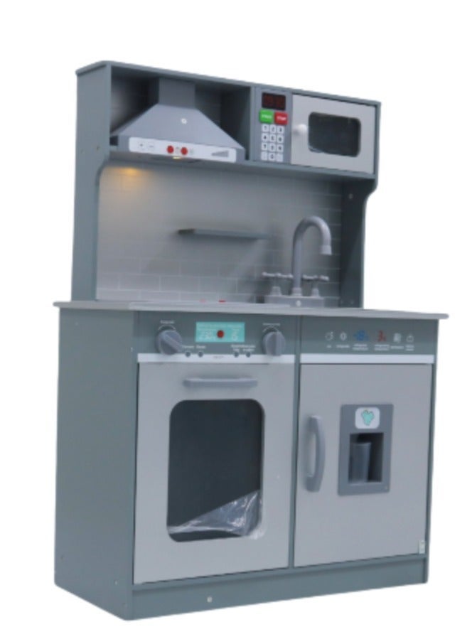 Wooden children's kitchen with sound and light - Image 1