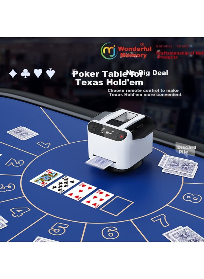 Wonderful Notes Miaoji Automatic Card Shuffler And Washer For Playing Cards, 6th Generation, Black Mj8575 - Image 2