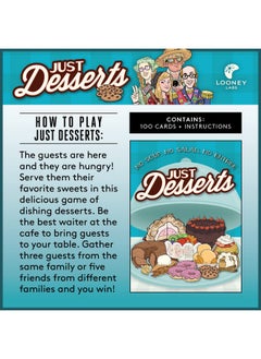 Looney Labs Looney Labs Just Desserts Card Game - Flavorful Expansion and New Characters  - Image 4