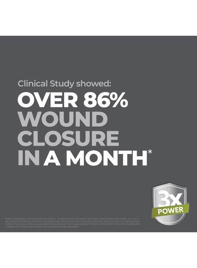 Terrasil رعاية الجروح 3X - مرهم شفاء الجروح، حماية من العدوى للبقع الناتجة عن الضغط، البثور، الجروح، الحروق. مختبر من قبل أطباء الجلد، معتمد كخالي من مسببات الحساسية (0.5 أونصة) - Image 4