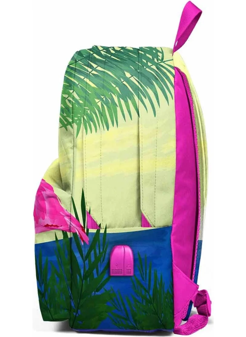 CORAL HIGH 23424 Backpack with USB Connection