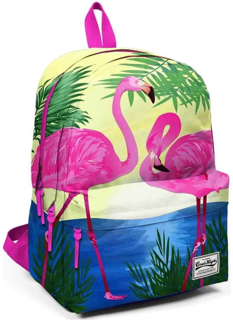 CORAL HIGH 23424 Backpack with USB Connection