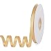 YBLANDEG Solid Color Gold Satin Ribbon 38 inches X 50 YardsDouble Faced Polyester Fabric Ribbon for Gifts Wrapping Wedding Party Hair Crafts Bows DIY Decor Ornaments - Image 2