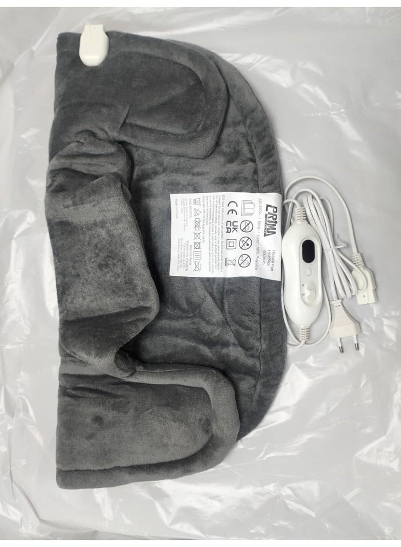 PRIMA Professional Electric Shoulder Heating Pad - Therapeutic Heat Wrap for Neck and Muscle Pain Relief with Ergonomic Design - Image 5