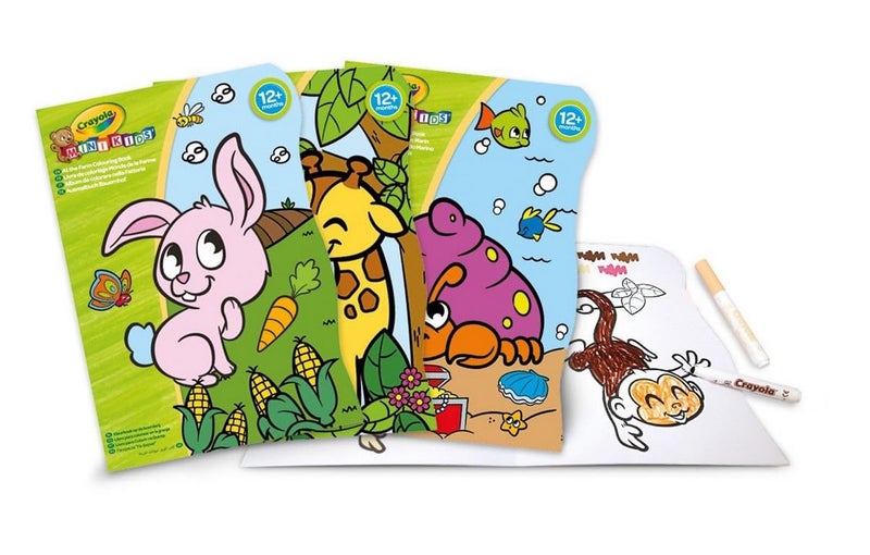 Crayola 3 Titles Coloring Books, Assorted