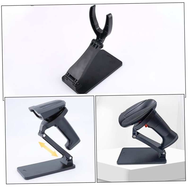 Adjustable Barcode Scanner Stand Foldable Multi Angle Holder with Stable Base for Desk Use in Retail Supermarkets - Image 4