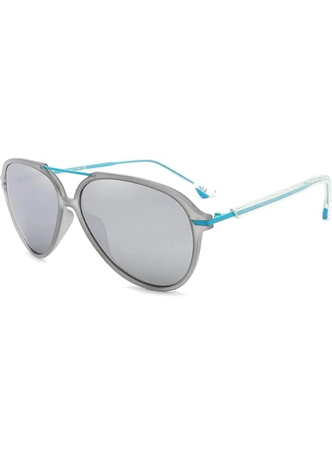 لي كوبر Polarized Sunglasses M.GRAY Frame MIRROR REVO Mirror Lens 57mm  - LC1013C02