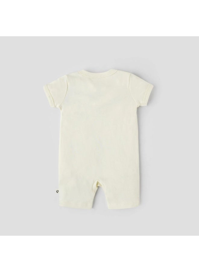 POPEES Unisex Pure Cotton Romper for Newborns and Infants - Soft, Skin-Friendly Baby One-Piece with Cute Print - Image 3