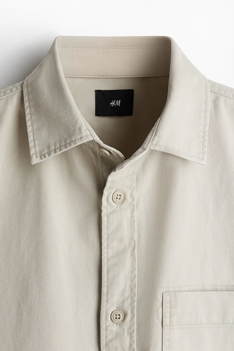 H&M Regular Fit Twill overshirt