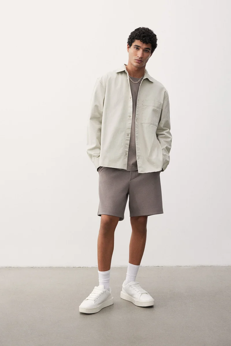 H&M Regular Fit Twill overshirt