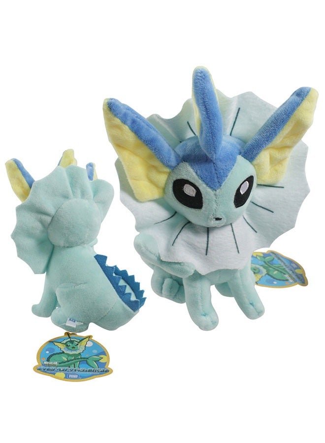 Pokémon Seated Water Eevee Plush Doll, Charming Pokemon Water Eevee Plush Toy Doll, perfect for home décor, the best gift for loved ones - Image 2