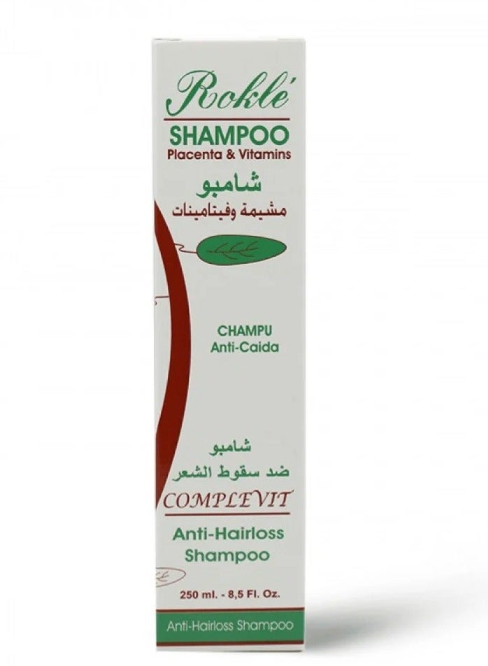 Rockley Placenta & Vitamin Shampoo Against Hair Loss - 250ml
