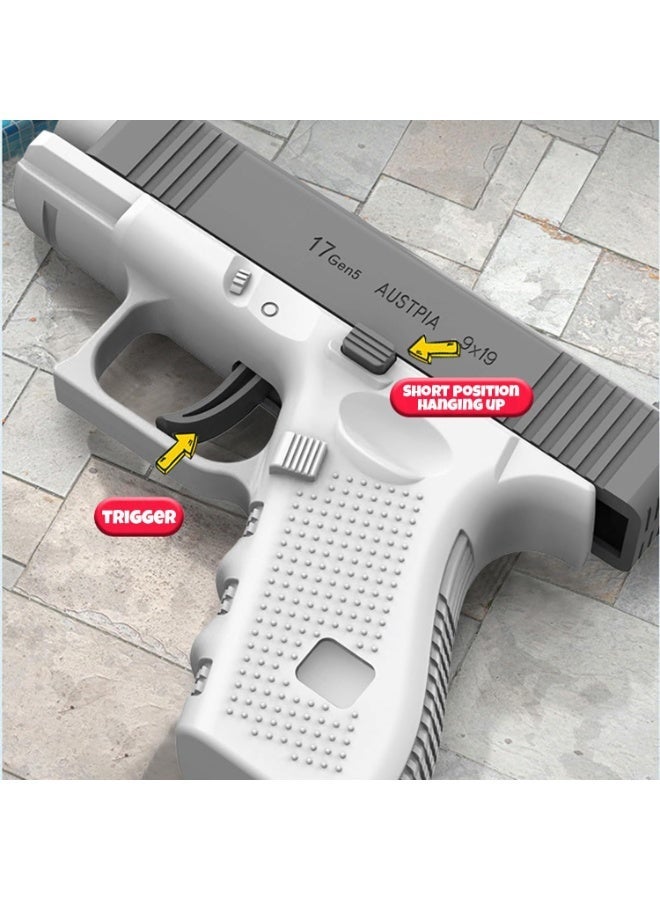 مسدسات مائية صغيرة رائعة، مثالية لألعاب الماء في حمامات السباحة الصيفية وعلى الشواطئ، ومناسبة للأولاد والأطفال للعب في الماء في الهواء الطلق. - Image 2