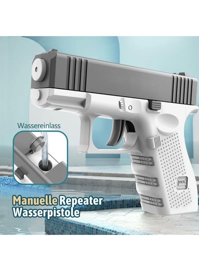 مسدسات مائية صغيرة رائعة، مثالية لألعاب الماء في حمامات السباحة الصيفية وعلى الشواطئ، ومناسبة للأولاد والأطفال للعب في الماء في الهواء الطلق. - Image 5