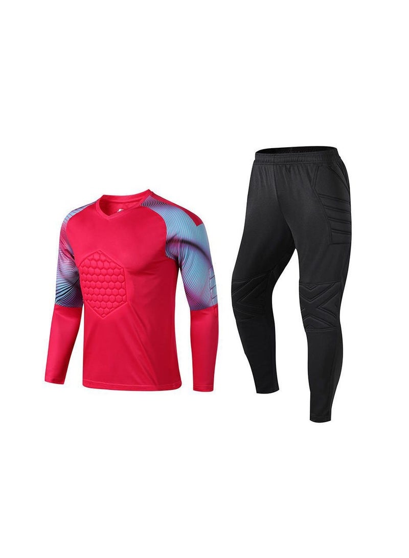 Generic Football goalkeeper uniform long sleeved two-piece set - Image 1