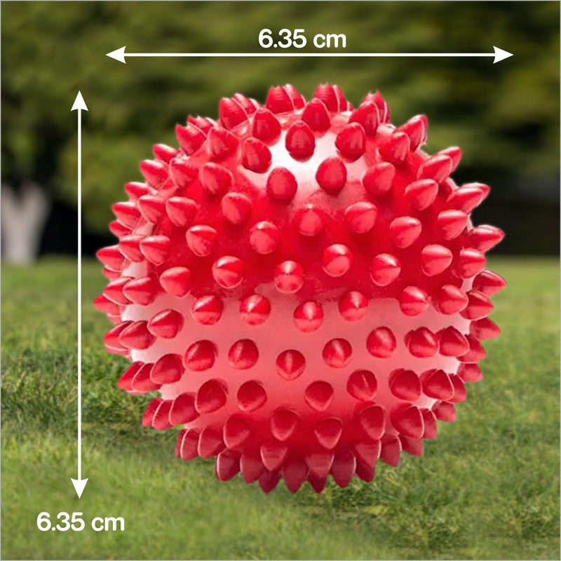 Drools Non-Toxic Rubber Toy for Dogs Hard Ball (Medium) 7.6 cm Pack | Non Destructive Chewing | Enhance Dental Health | High Durability | Helps in Weight Management - Image 4