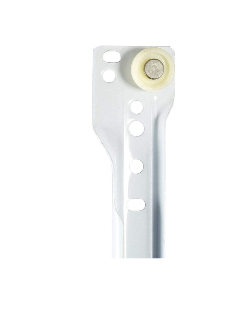 Bottom Mounted Heavy Drawer Slides - White - 16 inch - 4 Pieces  - Image 3