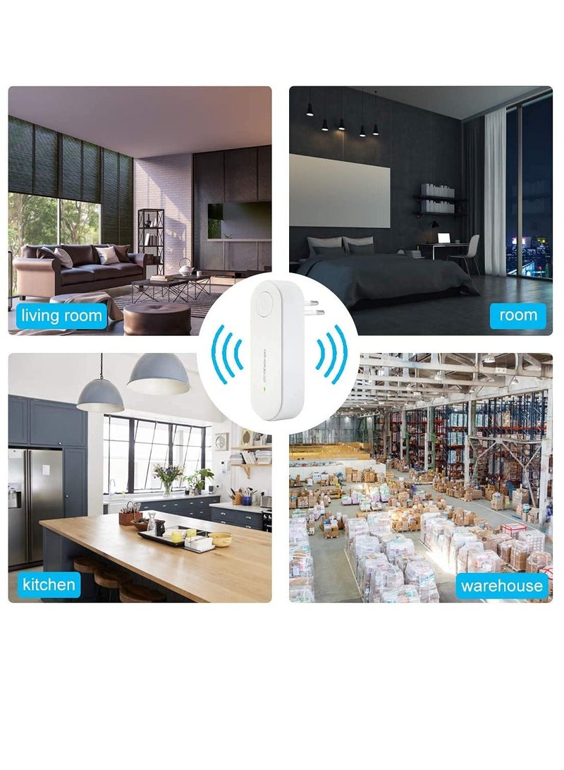 SYOSI Mosquito Repellent Electronic Ultrasonic Pest Repeller Plug in for Insects Indoor Pest Control for Living Room Garage Office Hotel (White 2Pcs) - Image 4