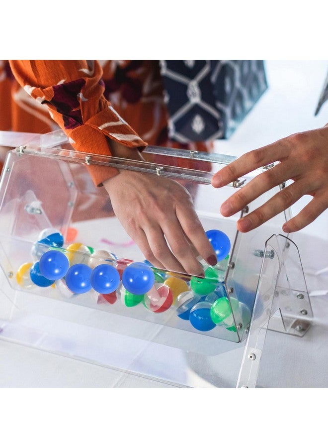 Cabilock 50pcs Small Bingo Balls: 1.18 Inch Openable Hollow Raffle Balls, Replacements Game Props for Parties, Bingo Nights (Blue) - Image 5