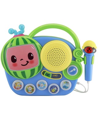 Auxiliary Cocomelon Toy Singalong Boombox with Microphone for Toddlers, Built-in Music and Flashing Lights, Fans of Cocomelon Gifts - pzsku/Z101513C9E376E3435F7EZ/45/_/1726138563/4c8ae7a9-3295-4297-8921-287b9e67093c