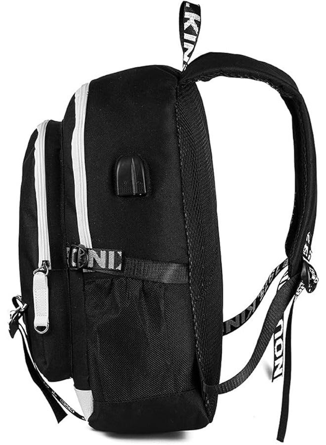 General 2 PCS Anime Cosplay Backpack Set for Jujutsu Kaisen Fashion Large Capacity Shoulder Bag with Pencil Case School Bag Bookbag Suitable  - Image 3