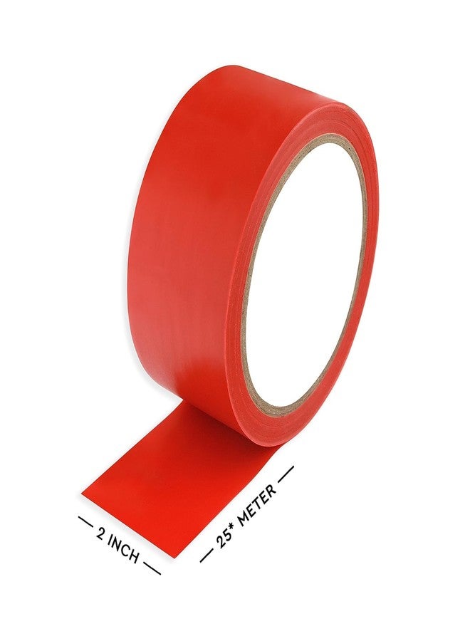 TREEMAISON Vastu Red Tape | Size - 2 Inch (48 mm) Approx | Length- 20 Meter (Approx) | Vastu Tape Remedy for Toilet | Vastu Tape for Main Door Entrance | Tape Remedy | Pack of 1 - Image 2