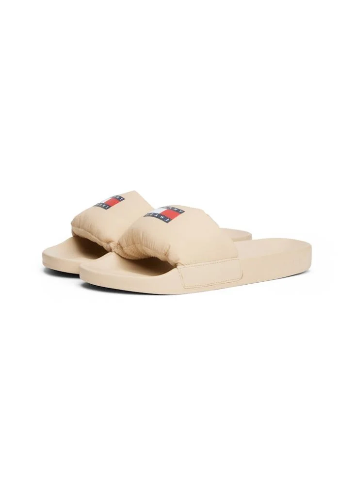 TOMMY JEANS Padded Logo Pool Slides