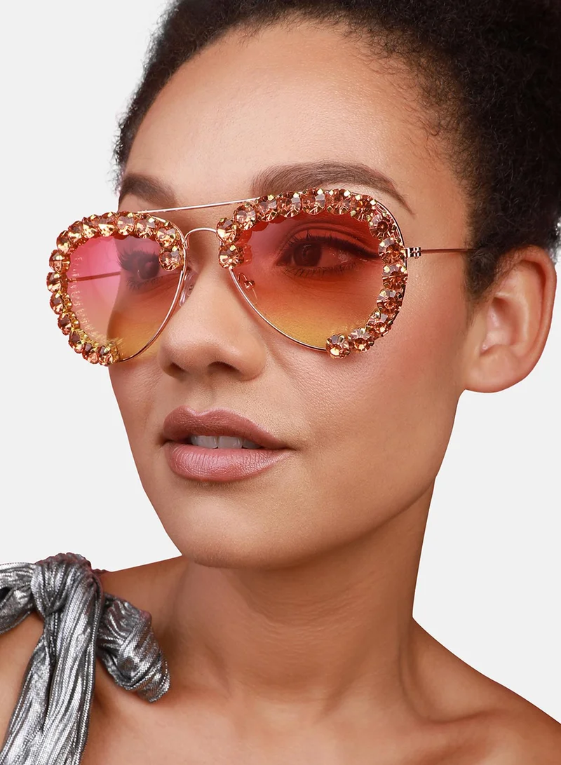 SOHI Fashion Fusion Statement Sunglasses