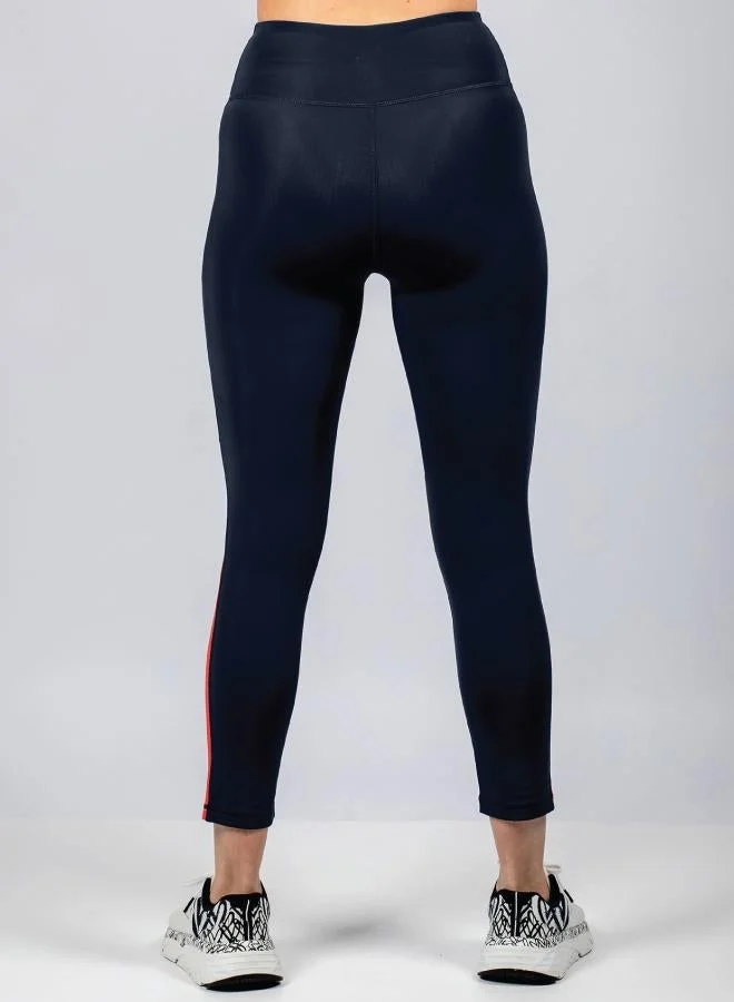 ZAECY Women's Mid-Rise Crop Leggings