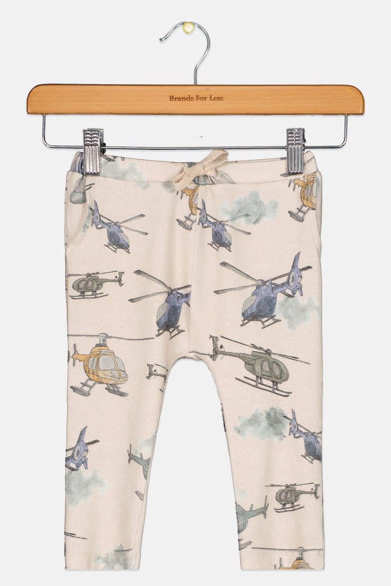 NAME IT Toddlers Boy Graphic Print Pants, Multicolor - Image 1