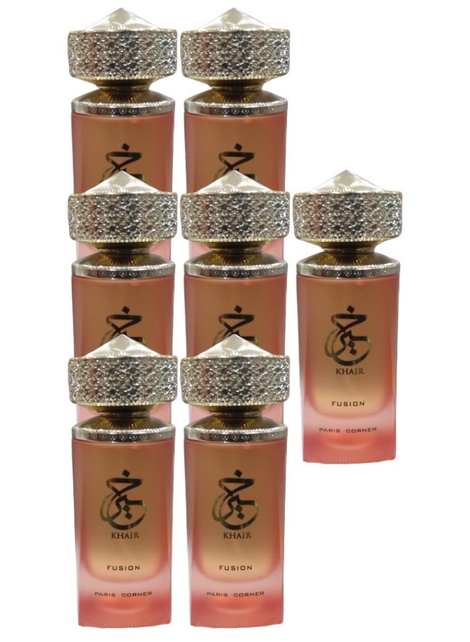 FUSION 7 Pieces Khair Fusion Perfume 100ML - Image 1