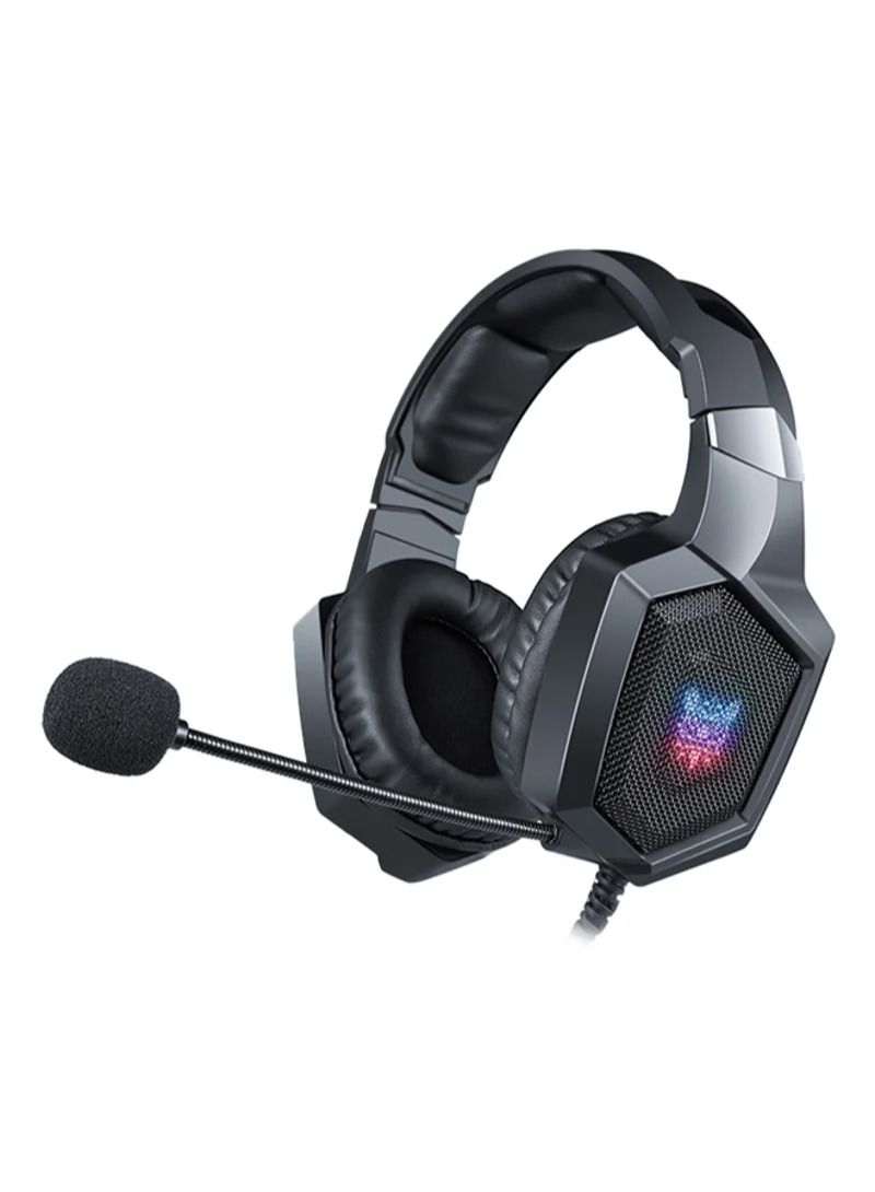 onikuma LED Over-Ear Wired Gaming Headset With Mic for PlayStation 4/Xbox/PC - Image 3