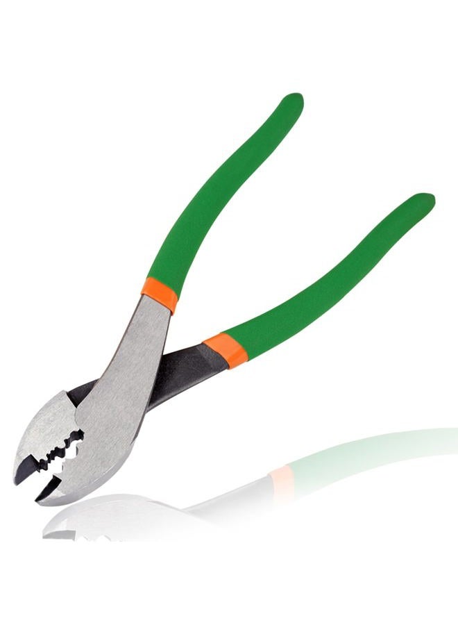 LEONTOOL Electrician's Terminal Crimp Pliers with Cutter Wire Crimping Tools Cable Wire Electrical Cutter Crimper with PVC Handle Electrical Pliers for 10 to 22 AWG Terminals and Connectors - Image 1