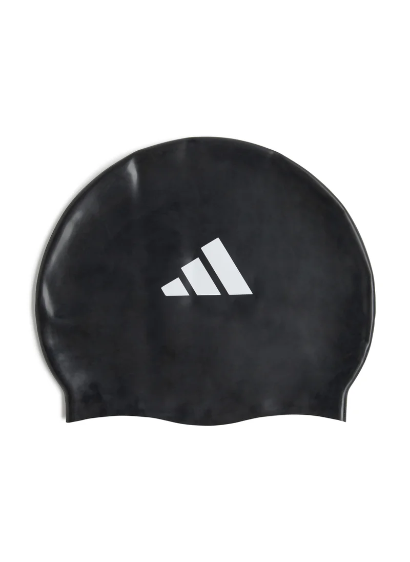 Adidas Kids 3 Stripe Swim Cap