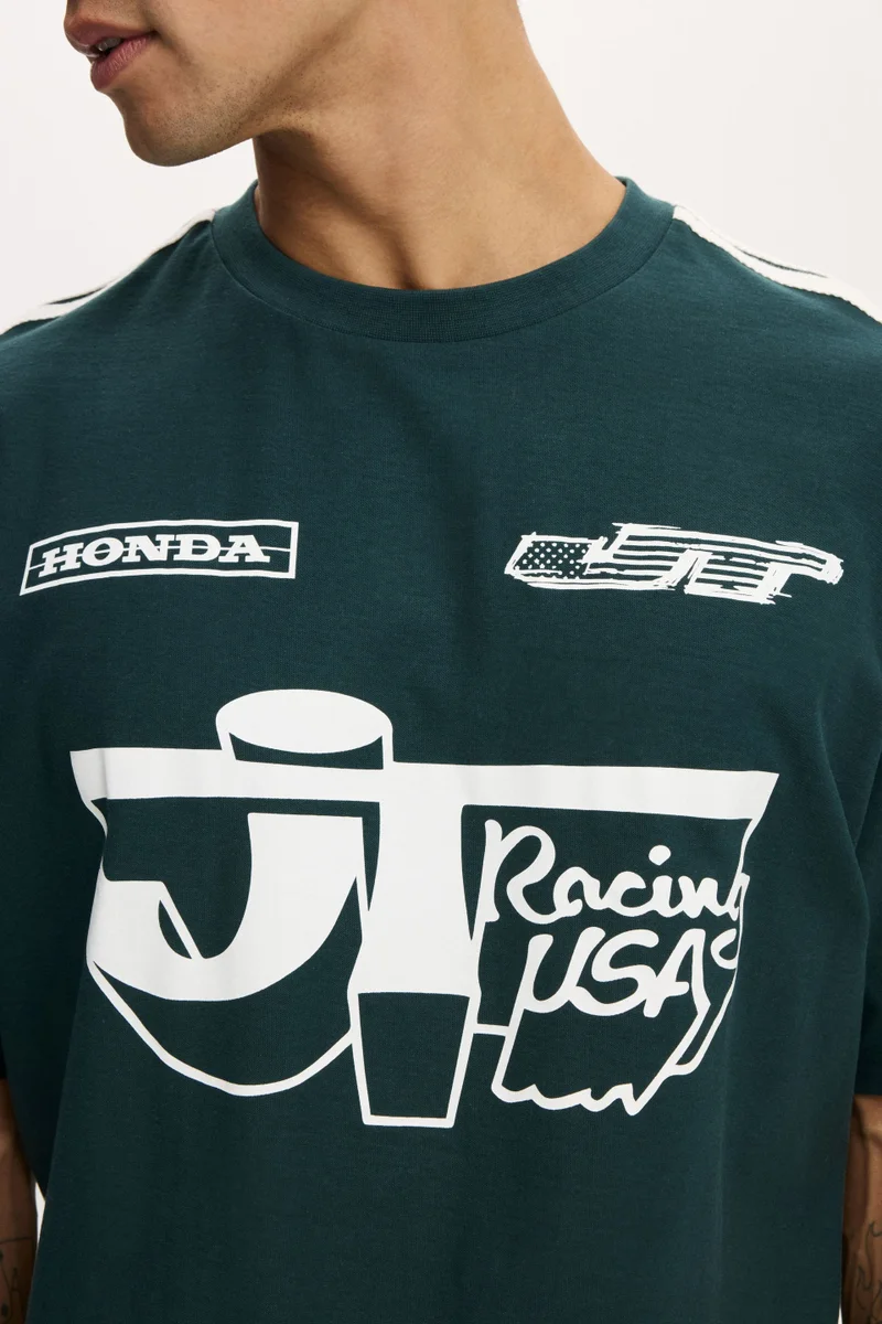 Cotton On CROPPED FIT HONDA X JT RACING