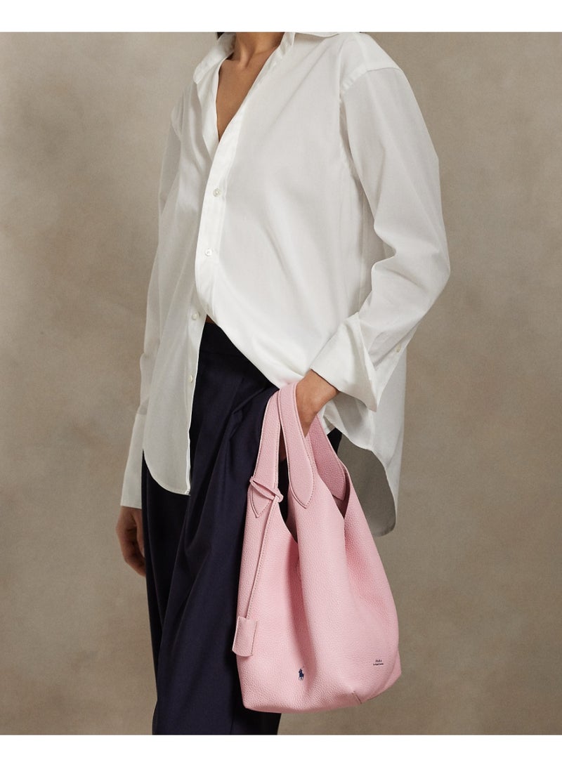 Polo Play Leather Tote Bag - Image 2