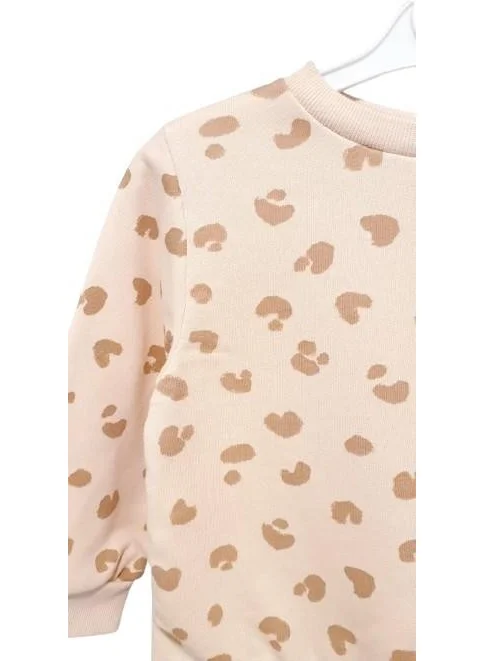 Sea Bubbles Patterned Girl's Sweatshirt