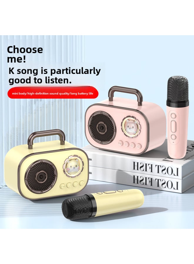 نيوترل كبسولة بلوتوث جديدة مع ميكروفون قابس بطاقة صوتية عالية الجودة مكبر صوت صغير محمول مضغوط للغناء - Image 2