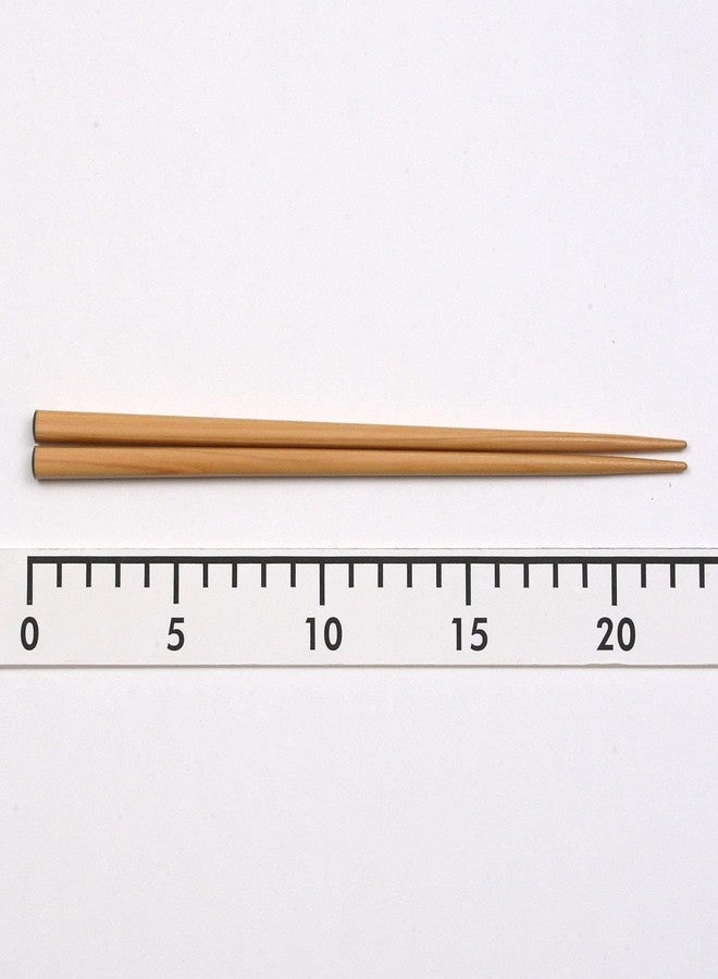 Adaamya® - 10 Pairs - Reusable Sturdy Bamboo Wooden Chopsticks 9.4" / 23cm for Chinese Japanese Fusion Cuisine (10) - Image 3