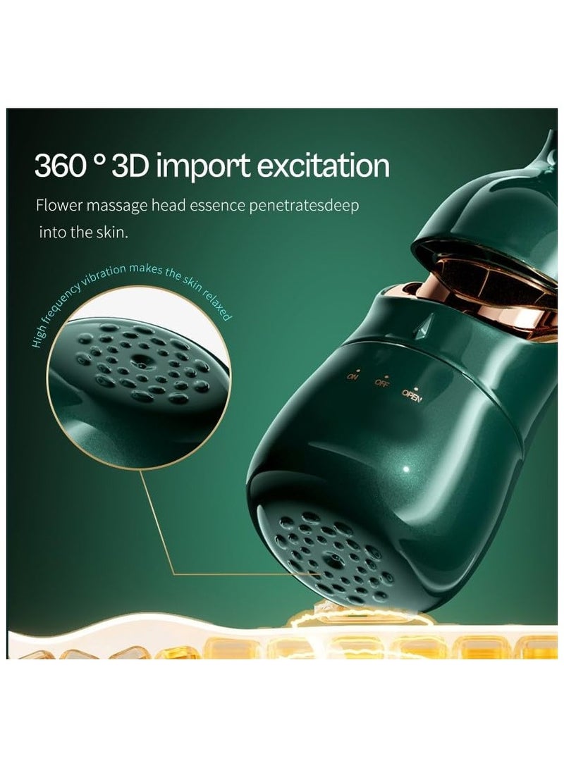 جهاز شد الوجه والذقن المزدوج 3 في 1 لشد الوجه والعين والرقبة - جهاز تدليك ثلاثي الأغراض لرفع وشد الوجه وإزالة التجاعيد - Image 4