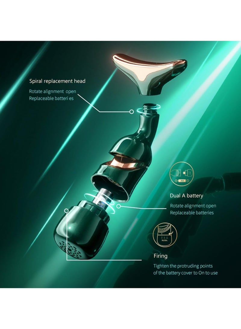 جهاز شد الوجه والذقن المزدوج 3 في 1 لشد الوجه والعين والرقبة - جهاز تدليك ثلاثي الأغراض لرفع وشد الوجه وإزالة التجاعيد - Image 5