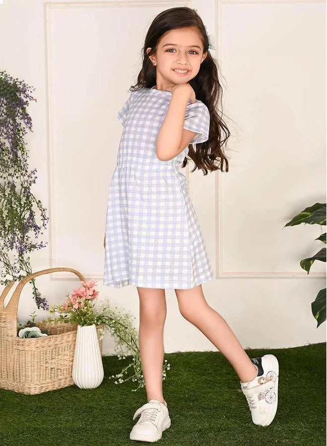 LILPICKS Gingham Mini Dress