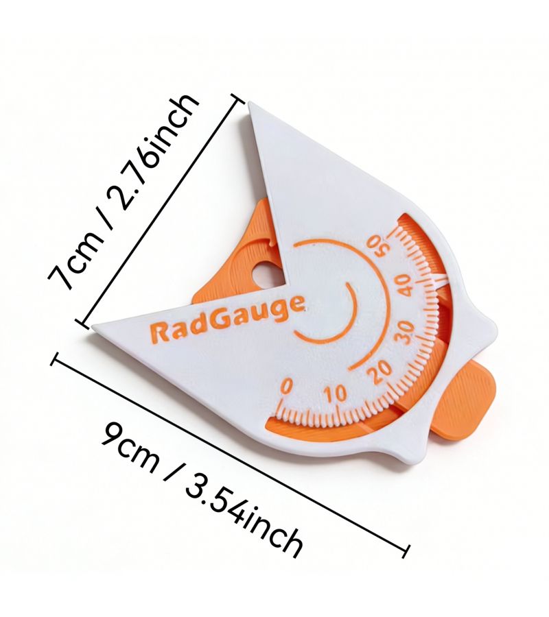 DIY Radius Gauge Fast Accurate Compact Machining Pottery Craft Tool - Image 4