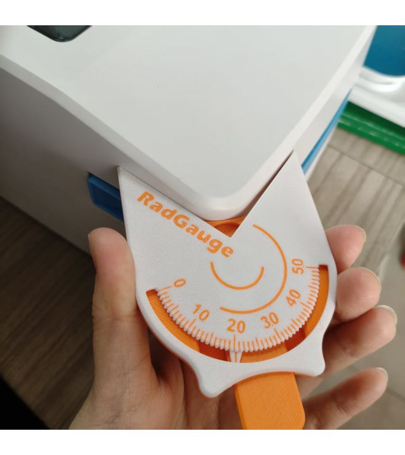 DIY Radius Gauge Fast Accurate Compact Machining Pottery Craft Tool - Image 1