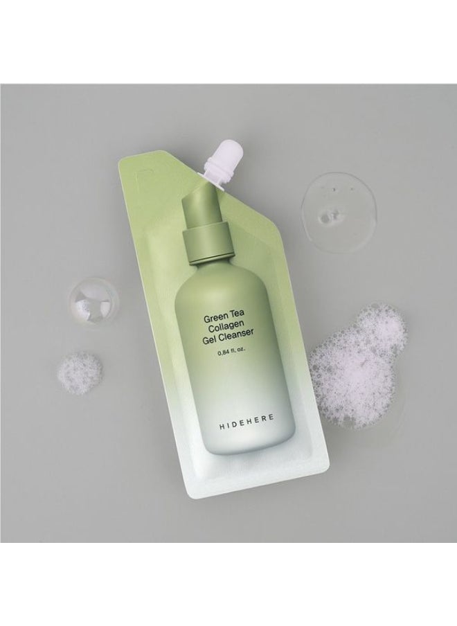 HIDEHERE Green Tea Collagen Gel Cleanser  - Image 2