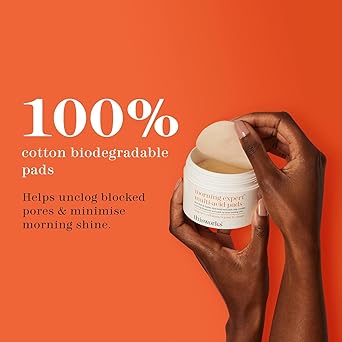 This Works Morning Expert MultiAcid Pads 60 Pads Exfoliating Face Pads Enriched with Witch Hazel AHAs and Vitamin B3 Cleansing Pads with Azelaic Acid to Unclog Pores and Smoothe Complexion - Image 4