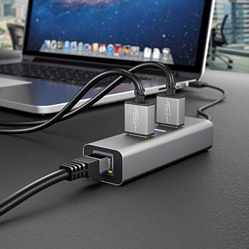 KabelDirekt – Network Cable – 5Gbps, for Maximum Fiber-Optic Internet Speed – 75ft, Available in 1-100ft – Ethernet & LAN Cable for Gigabit Networks, Router/Modem, RJ45 (Black/Silver) - Image 4