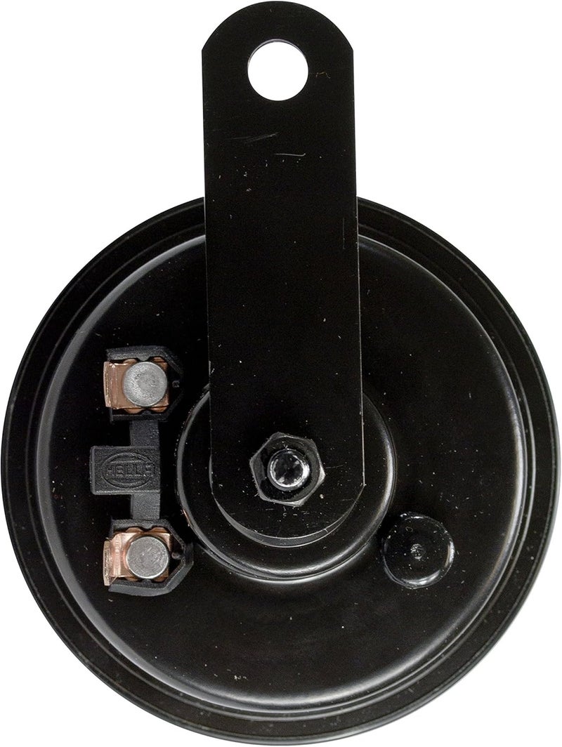 HELLA 012588071 Black 92mm 12V Disc Horn (Ht Universal Fit-Single Blister Pack) Heavy load resistant - Image 3