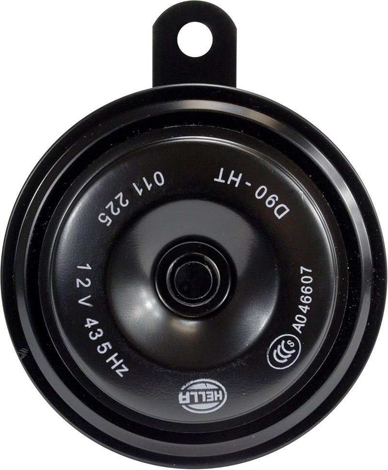 HELLA 012588071 Black 92mm 12V Disc Horn (Ht Universal Fit-Single Blister Pack) Heavy load resistant - Image 2